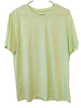 NWT Athletic Works Sz M 38-40 Light Green Active Tee Shirt Athleisure Activewear
